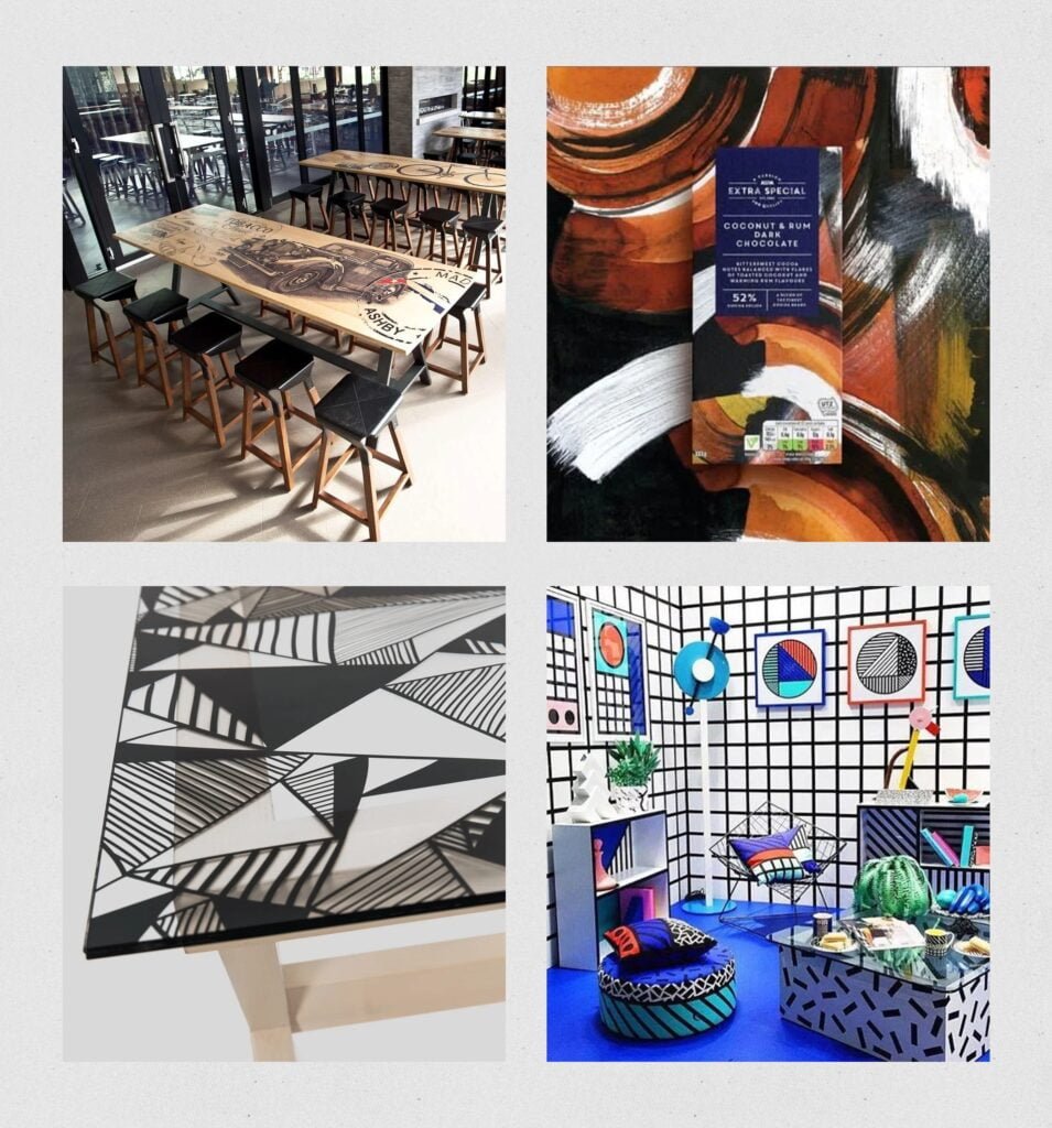 Restaurant with Incredible Art