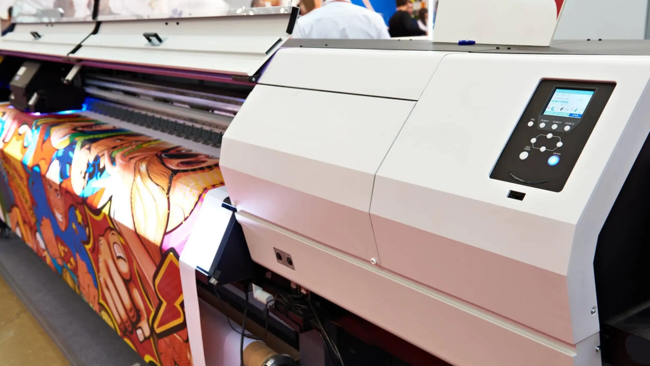 Working of UV Printing