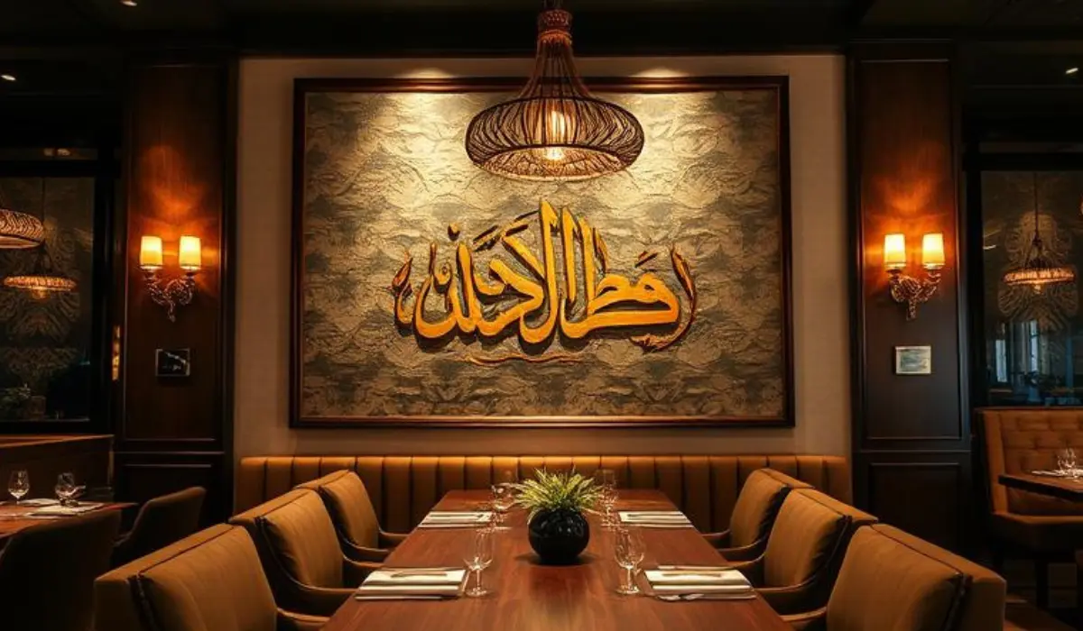 Islamic calligraphy canvas art in Dubai