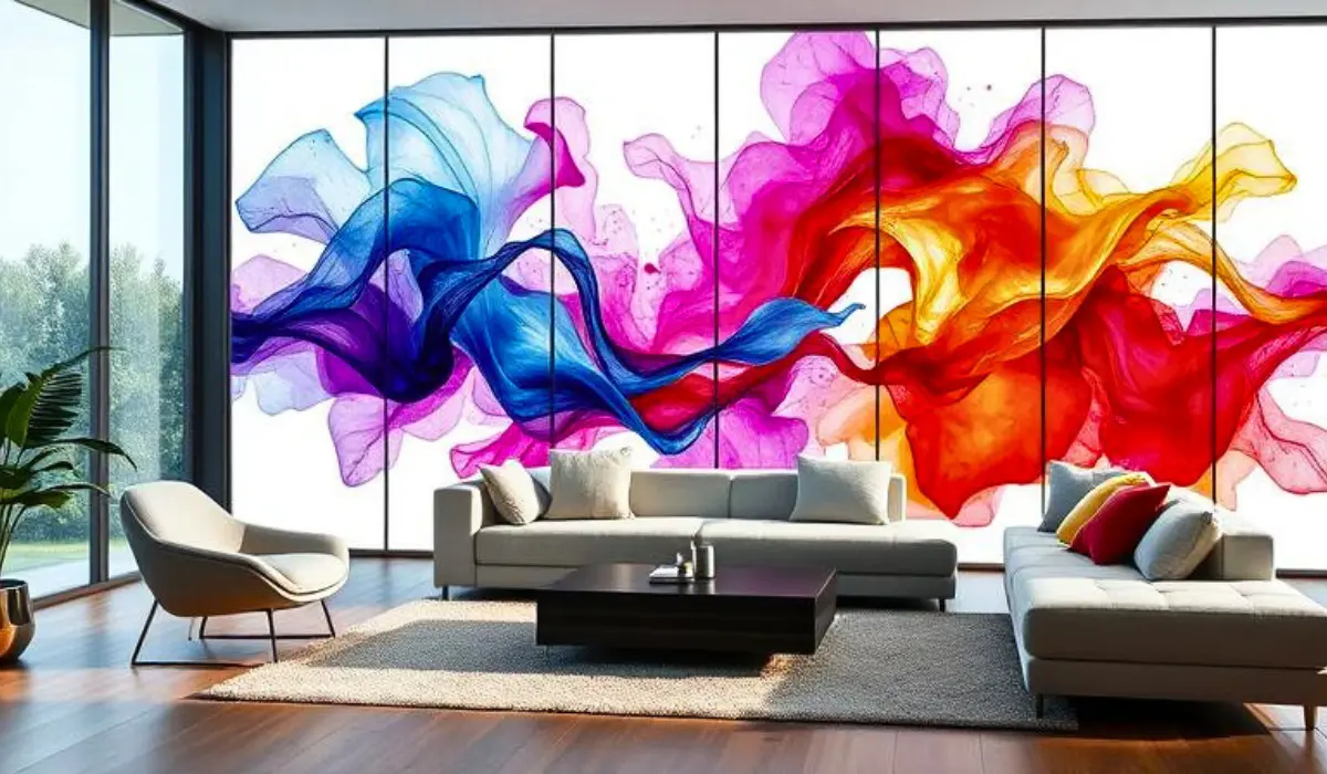 UV Flatbed Printing on Glass Panels